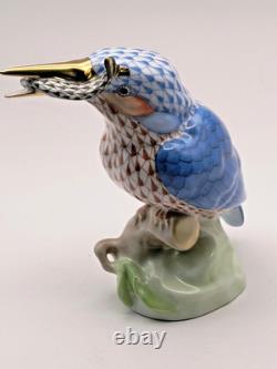 Herend Porcelain KINGFISHER Ltd Edition SPECIAL DECORATION VH Red Blue Black