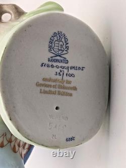 Herend Porcelain KINGFISHER Ltd Edition SPECIAL DECORATION VH Red Blue Black