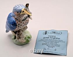 Herend Porcelain KINGFISHER Ltd Edition SPECIAL DECORATION VH Red Blue Black