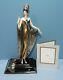 House Of Erte Isis Limited Edition A5132 Franklin Mint Art Deco Figurine Withcoa