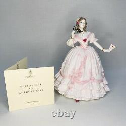Immaculate Royal Worcester'The Masquerade Begins' Limited Edition + Certificate