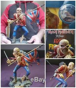 Iron Maiden Official Trooper Beer Eddie Figure Figurine. Limited Edition. HUGE