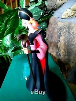 JAFAR AND IAGO WDCC DISNEY ALADDIN FIGURINE, VILLAINOUS VIZIER, Ltd, New, MIB