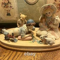 JAN HAGARA Porcelain Figurine Crista's Rabbit Limited Edition #542/800 RARE
