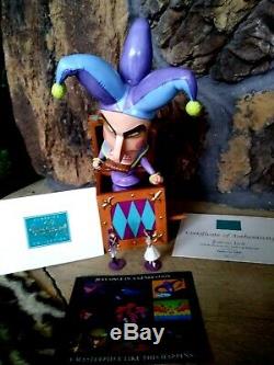 JEALOUS JACK -IN-THE-BOX WDCC FIGURINE, FROM FANTASIA 2000, Ltd. Ed. #1284, withFlyer