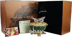 Jay Strongwater Gretchen Butterfly Mosaic Jewelry Box in Original J. S, BOX, NEW