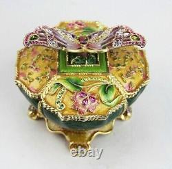 Jay Strongwater Gretchen Butterfly Mosaic Jewelry Box in Original J. S, BOX, NEW