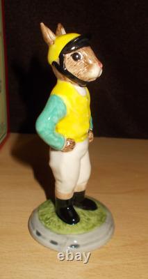 Jockey Bunnykins Db 169 Royal Doulton Figure Ltd Ed Of 2000