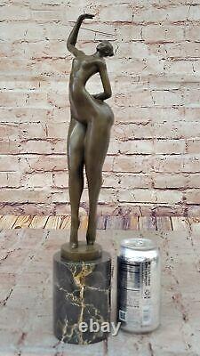 Juno Bronze Limited Edition Abstract Modern Art Sculpture Nude Female Figurine