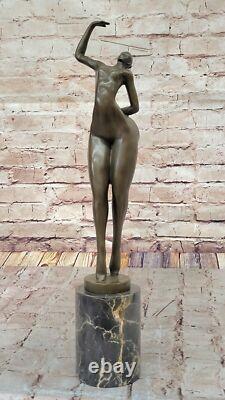 Juno Bronze Limited Edition Abstract Modern Art Sculpture Nude Female Figurine