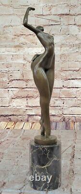 Juno Bronze Limited Edition Abstract Modern Art Sculpture Nude Female Figurine