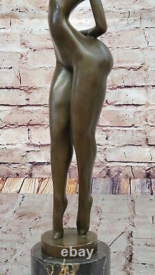 Juno Bronze Limited Edition Abstract Modern Art Sculpture Nude Female Figurine