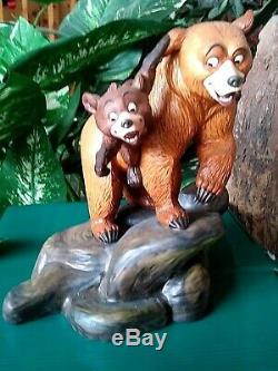 KENAI AND KODA WDCC LTD. ED. BROTHER BEAR FIGURINE BROTHERLY TIME, withPORTFOLIO