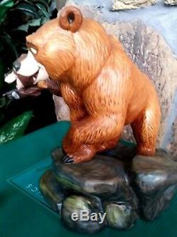 KENAI AND KODA WDCC LTD. ED. BROTHER BEAR FIGURINE BROTHERLY TIME, withPORTFOLIO