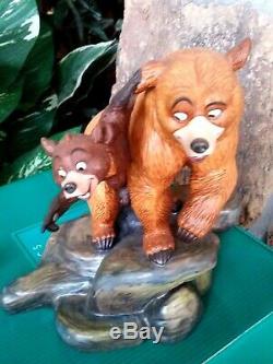 KENAI AND KODA WDCC LTD. ED. BROTHER BEAR FIGURINE BROTHERLY TIME, withPORTFOLIO