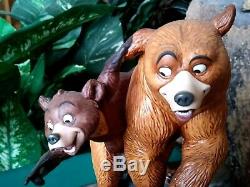 KENAI AND KODA WDCC LTD. ED. BROTHER BEAR FIGURINE BROTHERLY TIME, withPORTFOLIO