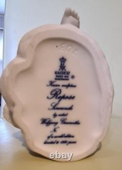 Kaiser Female Nude Porcelaine Figurine. Bisq Fired. Limited Edition