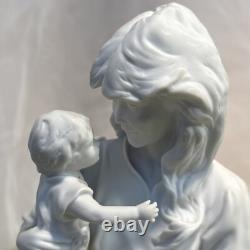 Kaiser German Porcelain Mother And Child Limited Edition Figurine On Mount