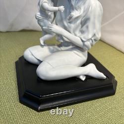 Kaiser German Porcelain Mother And Child Limited Edition Figurine On Mount