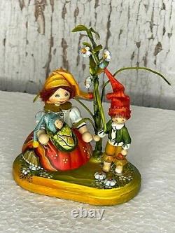 Kathe Wohlfahrt KINDERTRAUM Limited Edition Mother child Baby 2001 Germany