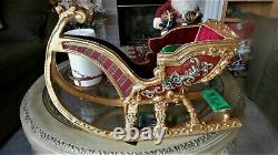 Katherine's Collection SLEIGH $399 Christmas Wishes Tabletop 2ft 28-928523 NEW