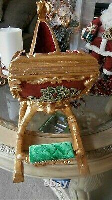 Katherine's Collection SLEIGH $399 Christmas Wishes Tabletop 2ft 28-928523 NEW