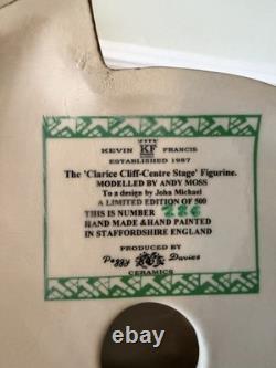 Kevin Francis Ceramics Figurine Clarice Cliff-Centre Stage Limited Edition