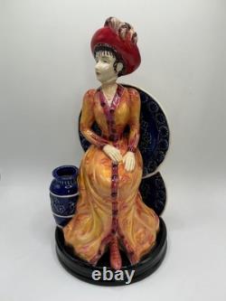 Kevin Francis Limited Edition Art Deco Figurine Hannah Barlow 9.25 Tall