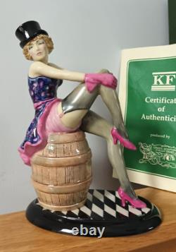 Kevin Francis Limited Edition Marlene Dietrich'Lola Lola' 9 Figurine box cert