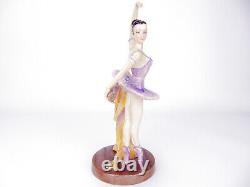 Kevin Francis Peggy Davies Ceramic Ballet Dancer Lady Figurine Ltd. Ed. With COA