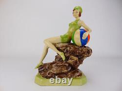 Kevin Francis Peggy Davies Figurine Beach Belle Limited Edition Lady + COA