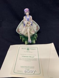 Kevin Francis Peggy Davis Ceramics Charlotte Rhead Limited Edition Figurine COA