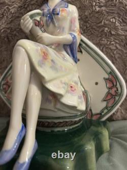 Kevin Francis Peggy Davis Ceramics Charlotte Rhead Limited Edition Figurine COA