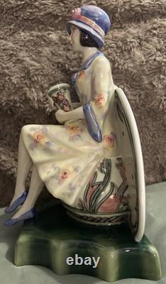 Kevin Francis Peggy Davis Ceramics Charlotte Rhead Limited Edition Figurine COA