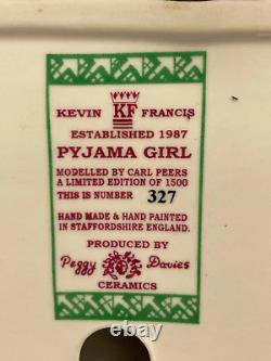 Kevin Francis / Peggy Davis Pyjama Girl Figurine Limited Edition No 327 / 1500