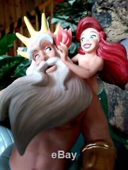 King Triton, Ariel Wdcc Disney Ltd. Ed. Figurine, Morning Daddy, From Little Mermaid