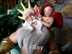 King Triton, Ariel Wdcc Disney Ltd. Ed. Figurine, Morning Daddy, From Little Mermaid