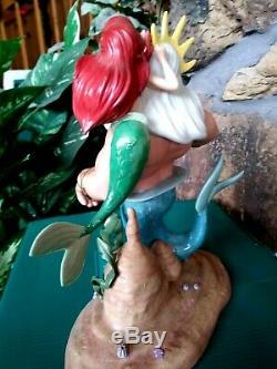 King Triton, Ariel Wdcc Disney Ltd. Ed. Figurine, Morning Daddy, From Little Mermaid