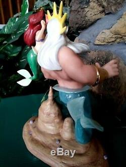 King Triton, Ariel Wdcc Disney Ltd. Ed. Figurine, Morning Daddy, From Little Mermaid