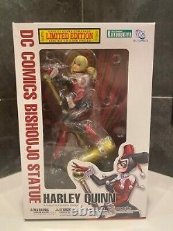 Kotobukiya DC Comics Harley Quinn Bishoujo Statue SDCC LIMITED EDITION (NIB)