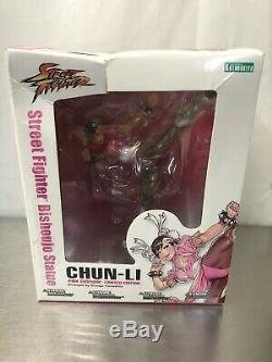 Kotobukiya Street Fighter Chun-Li Bishoujo Statue (Pink Costume) Limited Edition