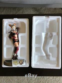 LIMITED EDITION DC Bombshells Statue Harley Quinn #3378/5200 1ST EDITION