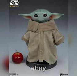 LIMITED EDITION Grogu Baby Yoda Lifesize Figurine Legacy Effects