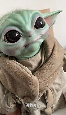 LIMITED EDITION Grogu Baby Yoda Lifesize Figurine Legacy Effects