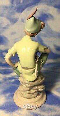 LIMITED EDITION Lladro Disney Peter Pan Figurine #7529 Signed 237/2000 with BOX