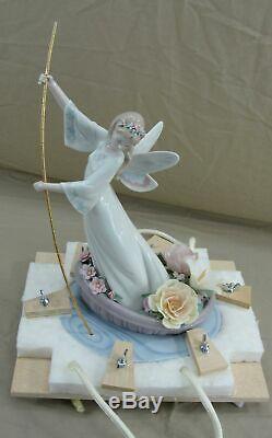 LLADRO 7679 ENCHANTED LAKE EL LAGO RETIRED PORCELAIN FIGURINE WithBASE BOX LTD ED