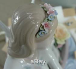 LLADRO 7679 ENCHANTED LAKE EL LAGO RETIRED PORCELAIN FIGURINE WithBASE BOX LTD ED