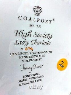 Lady Charlotte Coalport High Society Collection Extraordinary Mint Cond Ltd Ed