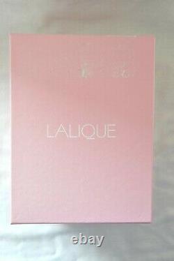 Lalique France Large Rose Pink Mouse, BNIB 188 made Worldwide. Limited edition