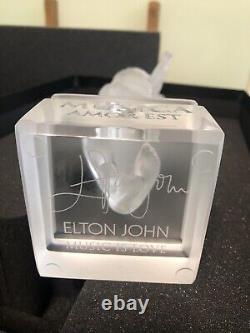 Lalique Rare Elton John Figure